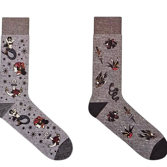 Good Boy Holiday Fun No Regrets Crew Sock 3 Pack Men's Size 6-12 NIP - Picture 3 of 9